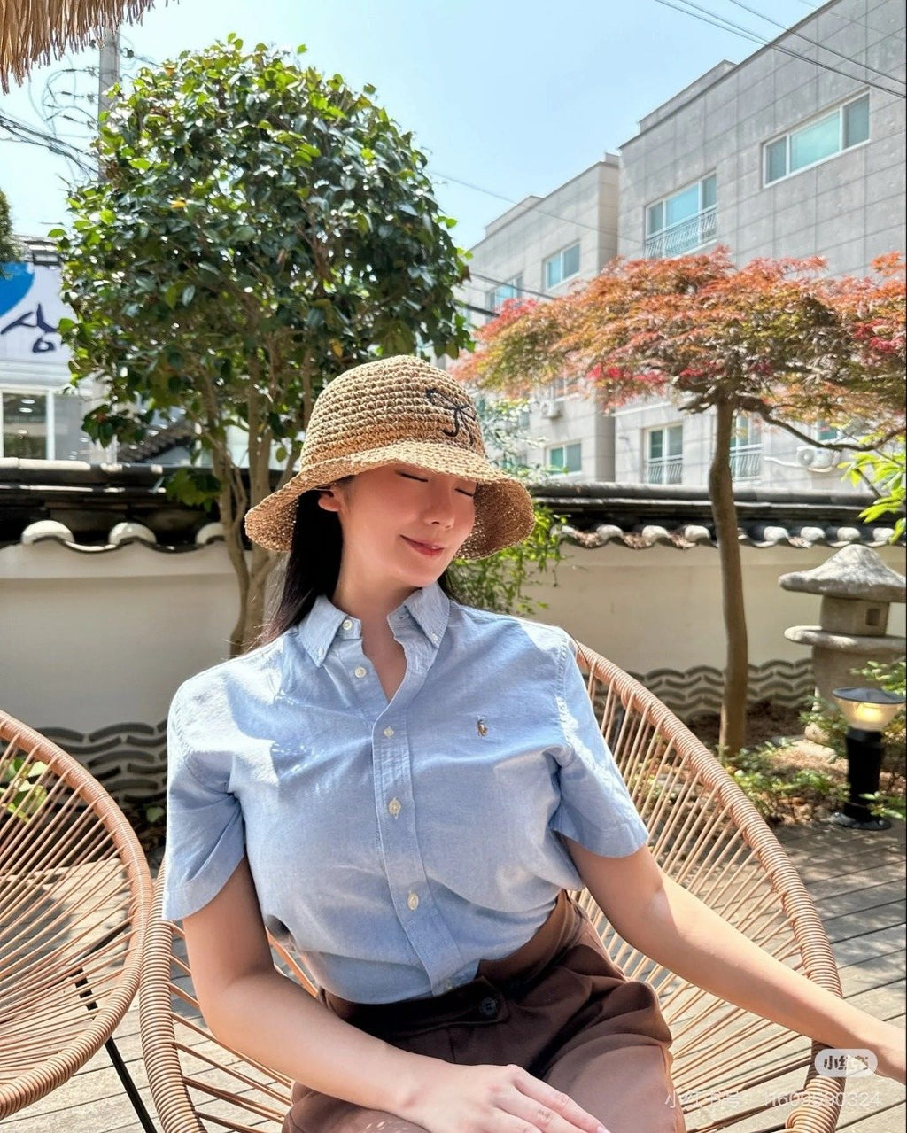 Test2-Ralph Lauren Cotton Oxford Short-Sleeve Button-Down Shirt ¡ª hero