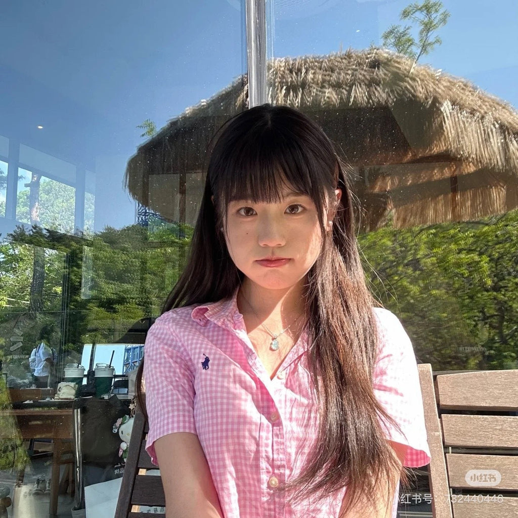 Test2-Ralph Lauren Gingham Short-Sleeve Button-Down Shirt ¡ª hero