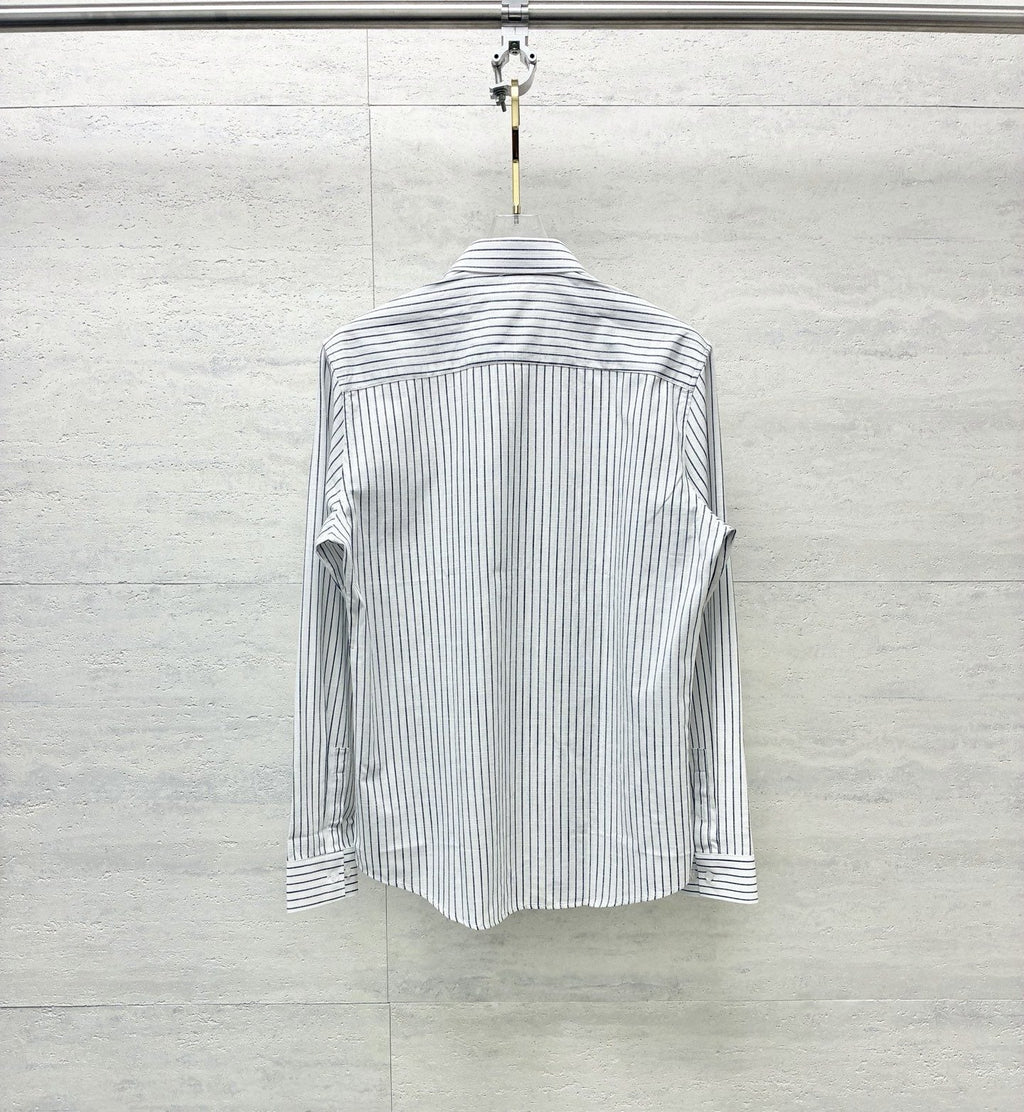 Test2-Ralph Lauren Striped Embroidered Long-Sleeve Button-Up Shirt ¡ª back