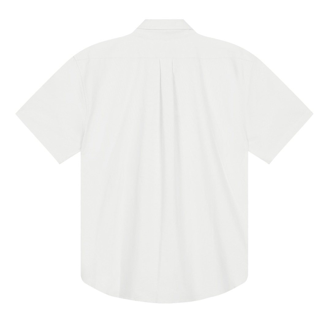 Test2-Ralph Lauren Oxford Short-Sleeve Button-Front Shirt ¡ª back