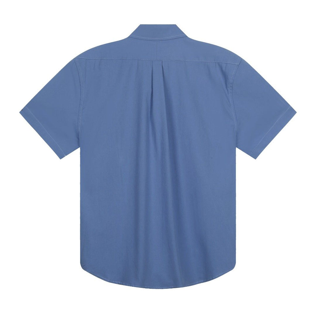 Test2-Ralph Lauren Oxford Short-Sleeve Button-Front Shirt ¡ª back
