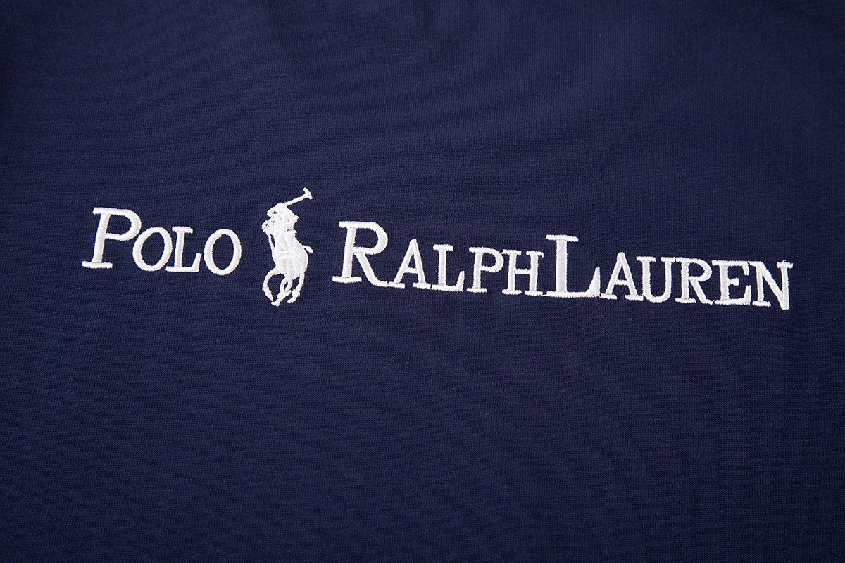 Test2-Ralph Lauren Embroidered Letter Relaxed Crewneck T-Shirt ¡ª detail