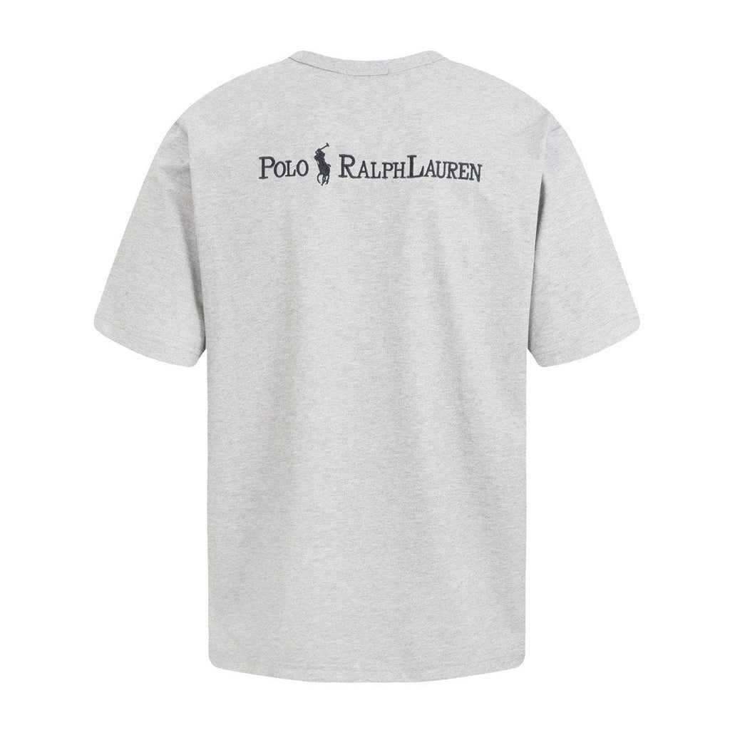 Test2-Ralph Lauren Embroidered Letter Relaxed Crewneck T-Shirt ¡ª back