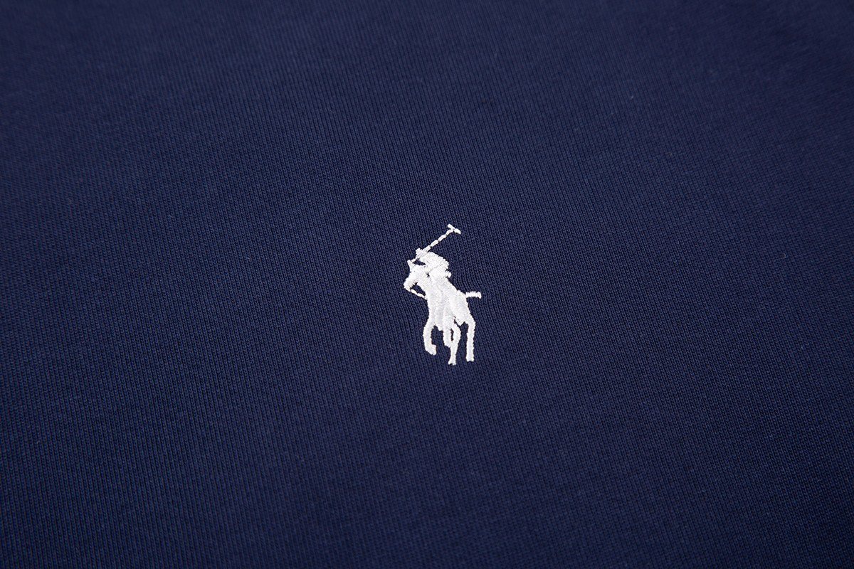 Test2-Ralph Lauren Embroidered Letter Relaxed Crewneck T-Shirt ¡ª detail