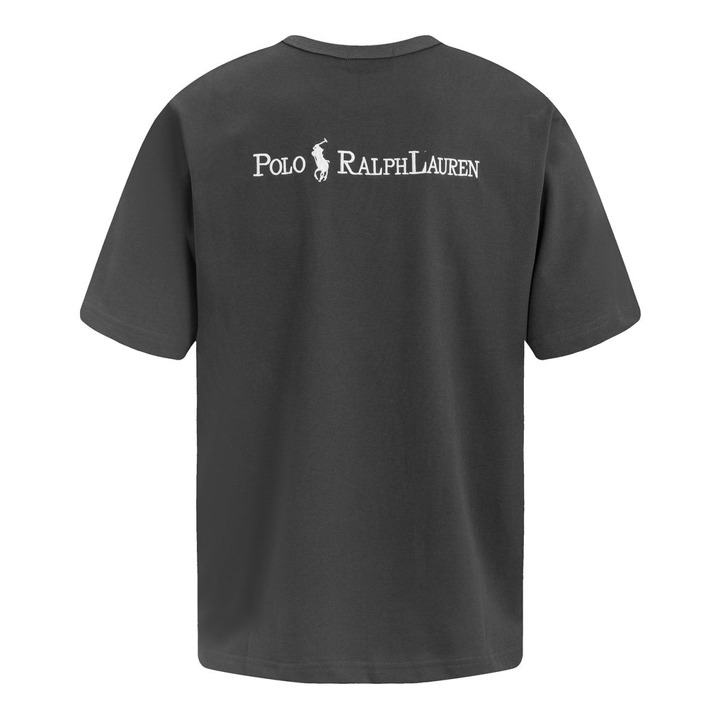 Test2-Ralph Lauren Embroidered Letter Relaxed Crewneck T-Shirt ¡ª back