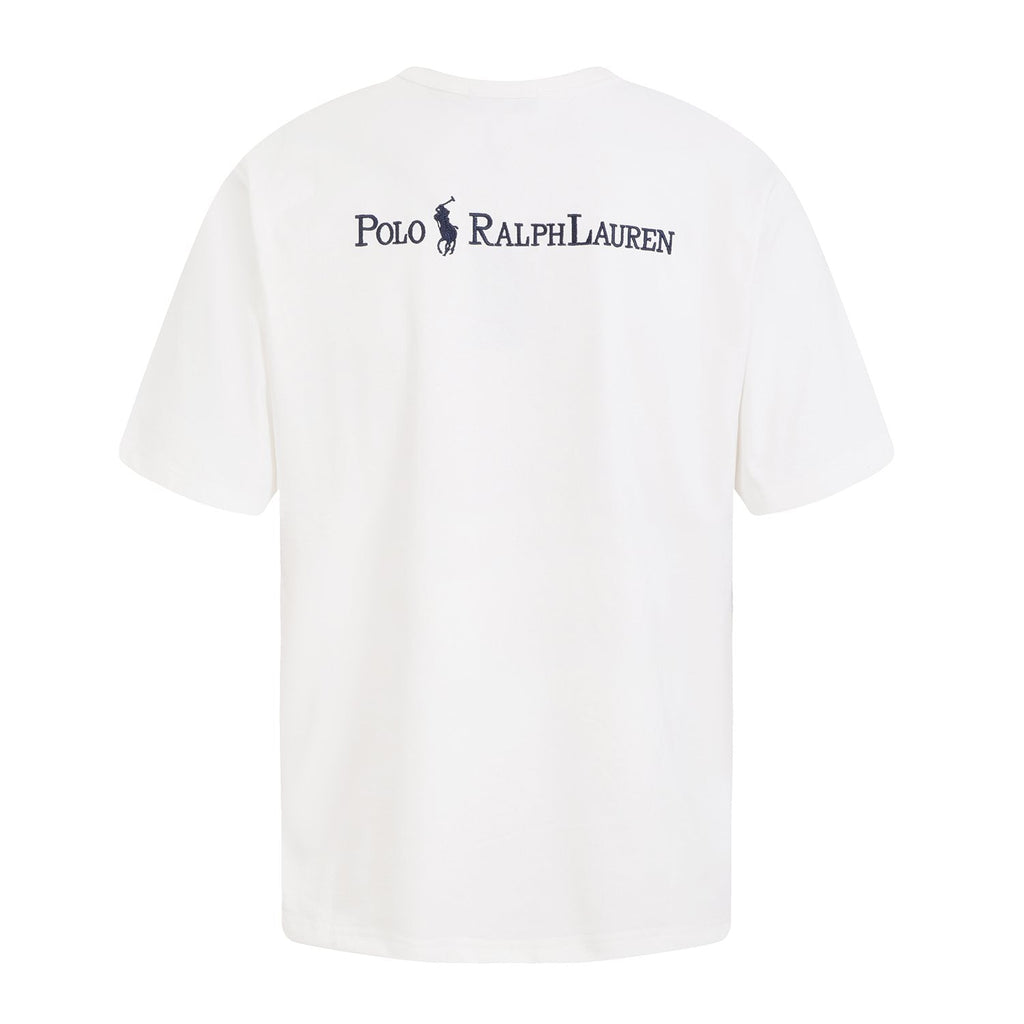 Test2-Ralph Lauren Embroidered Letter Relaxed Crewneck T-Shirt ¡ª back