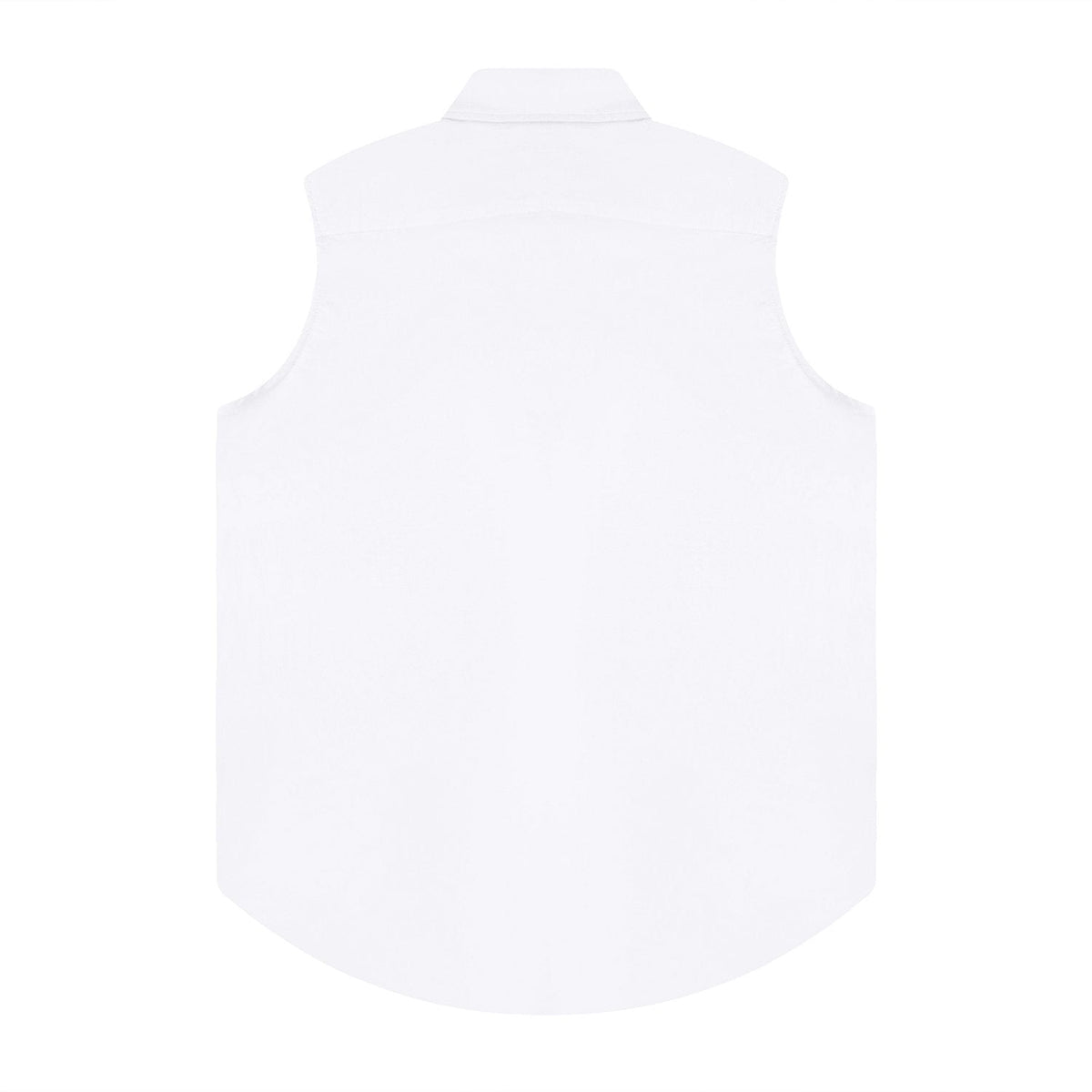 Test2-Ralph Lauren Sleeveless Oxford Button-Front Shirt ¡ª back