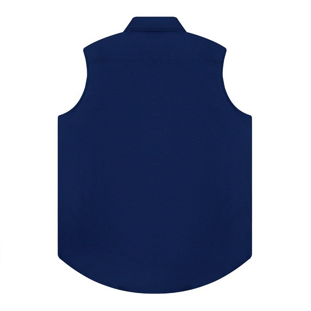 Test2-Ralph Lauren Sleeveless Oxford Button-Front Shirt ¡ª back