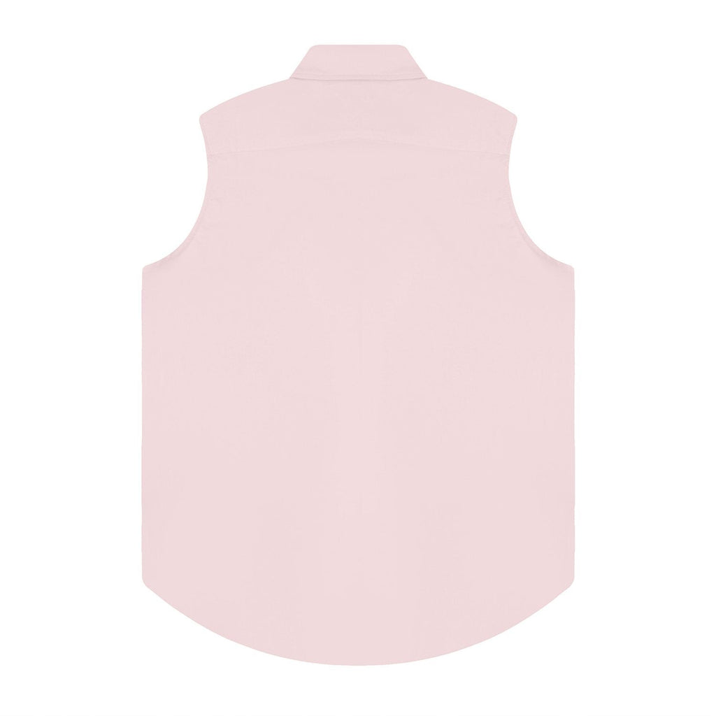 Test2-Ralph Lauren Sleeveless Oxford Button-Front Shirt ¡ª back