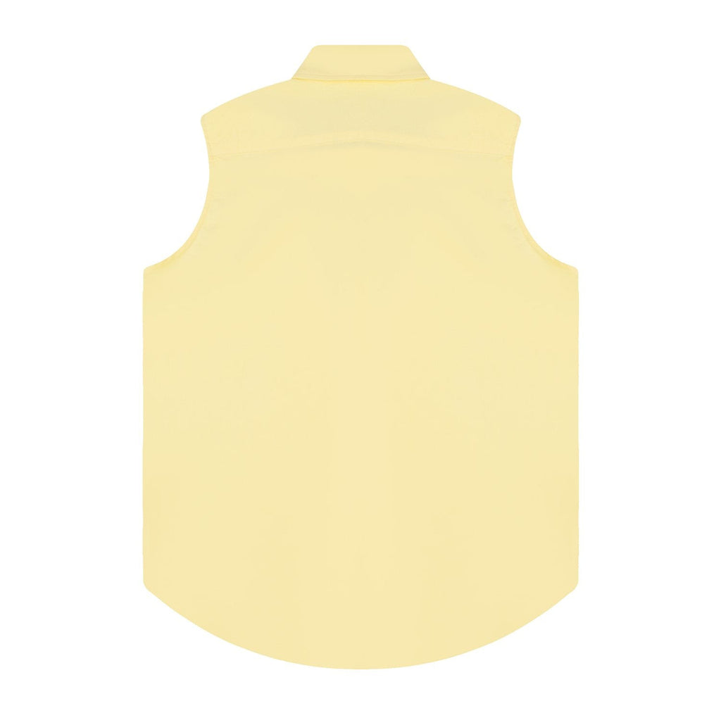 Test2-Ralph Lauren Sleeveless Oxford Button-Front Shirt ¡ª back