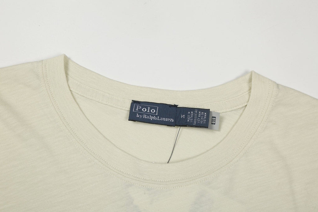 Test2-Ralph Lauren Palm Tree Slub Cotton T-Shirt ¡ª detail