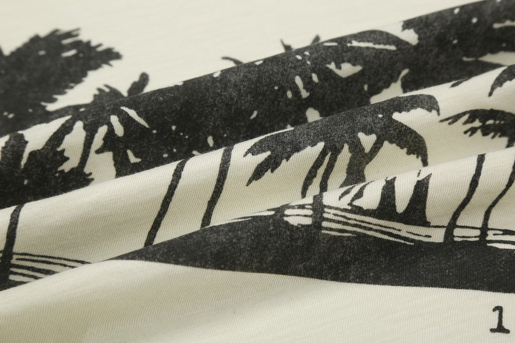 Test2-Ralph Lauren Palm Tree Slub Cotton T-Shirt ¡ª detail