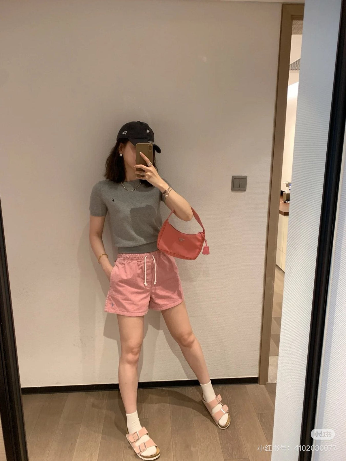 Test2-Ralph Lauren Cotton Corduroy Drawstring Shorts ¡ª model