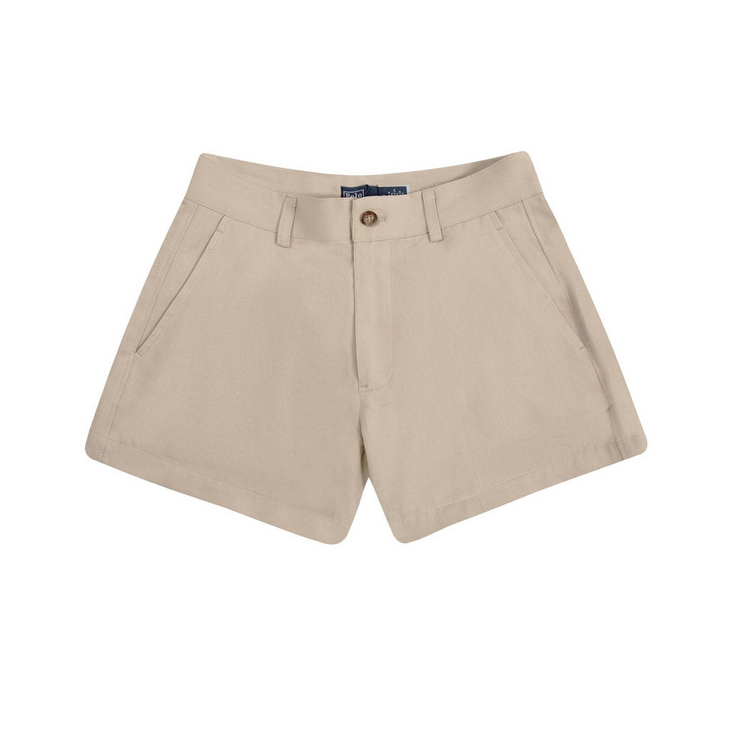 Test2-Ralph Lauren Women's Cotton Twill A-Line Tailored Shorts ¡ª hero