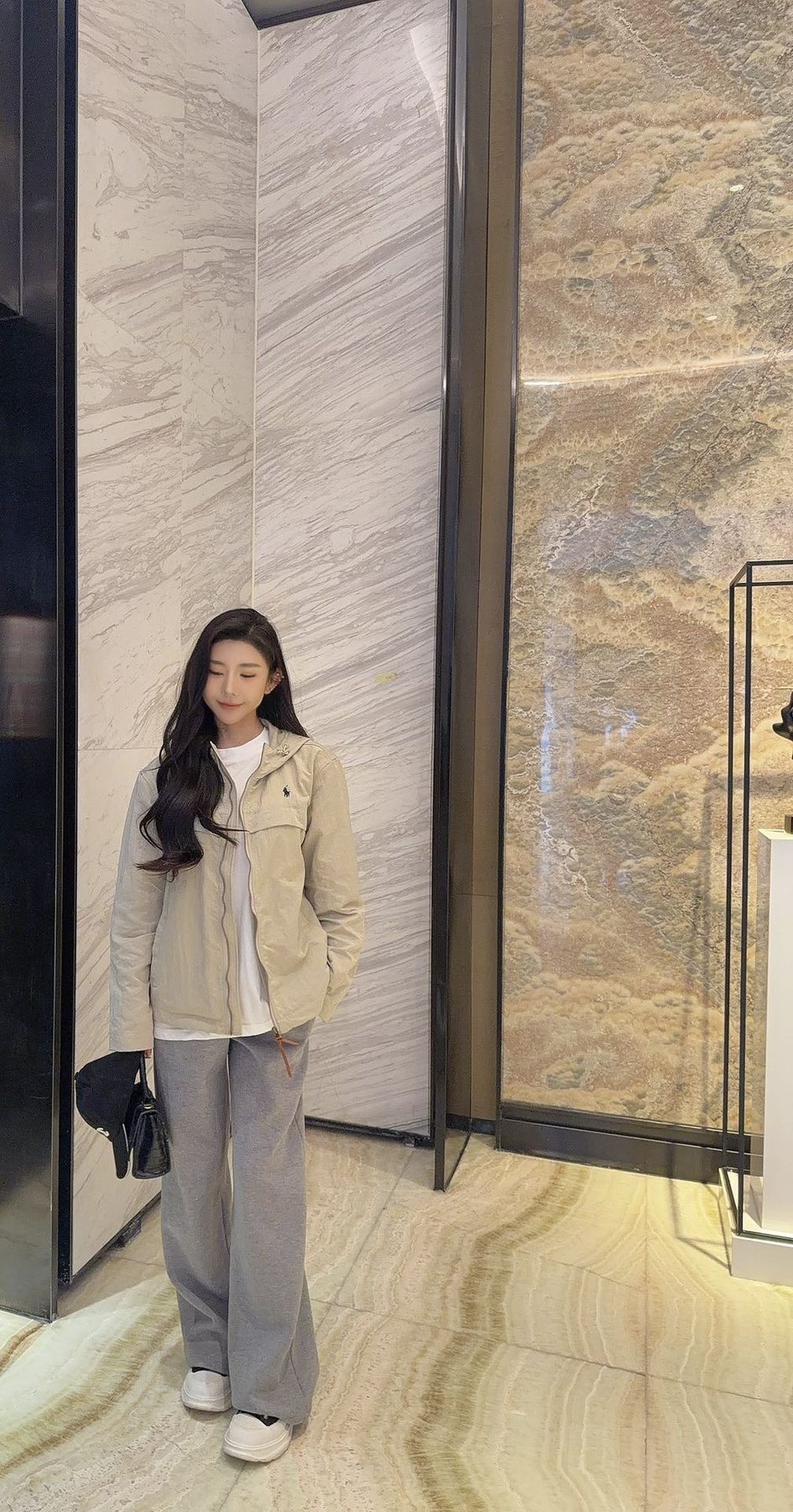 Test2-Ralph Lauren Embroidered Horse Logo Hooded Jacket ¡ª front