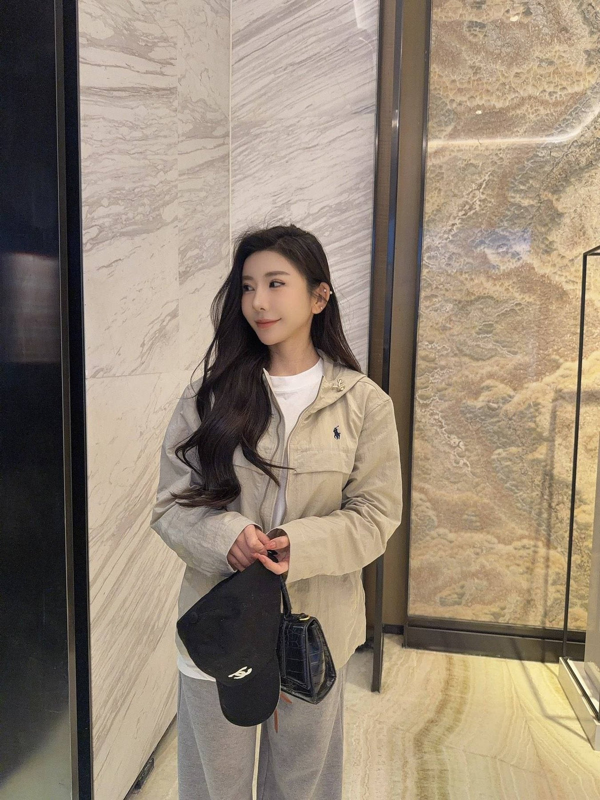 Test2-Ralph Lauren Embroidered Horse Logo Hooded Jacket ¡ª front