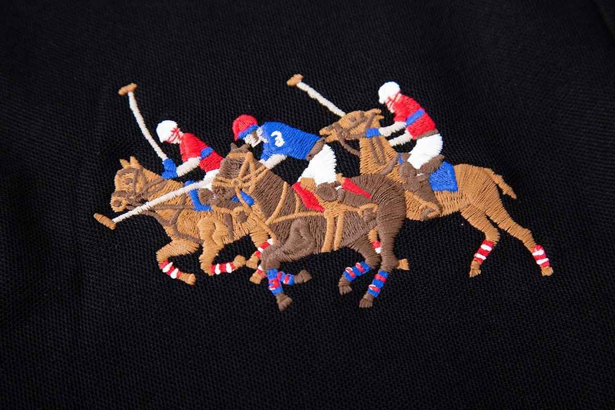 Test2-Ralph Lauren Embroidered Horse Short-Sleeve Polo Shirt ¡ª detail