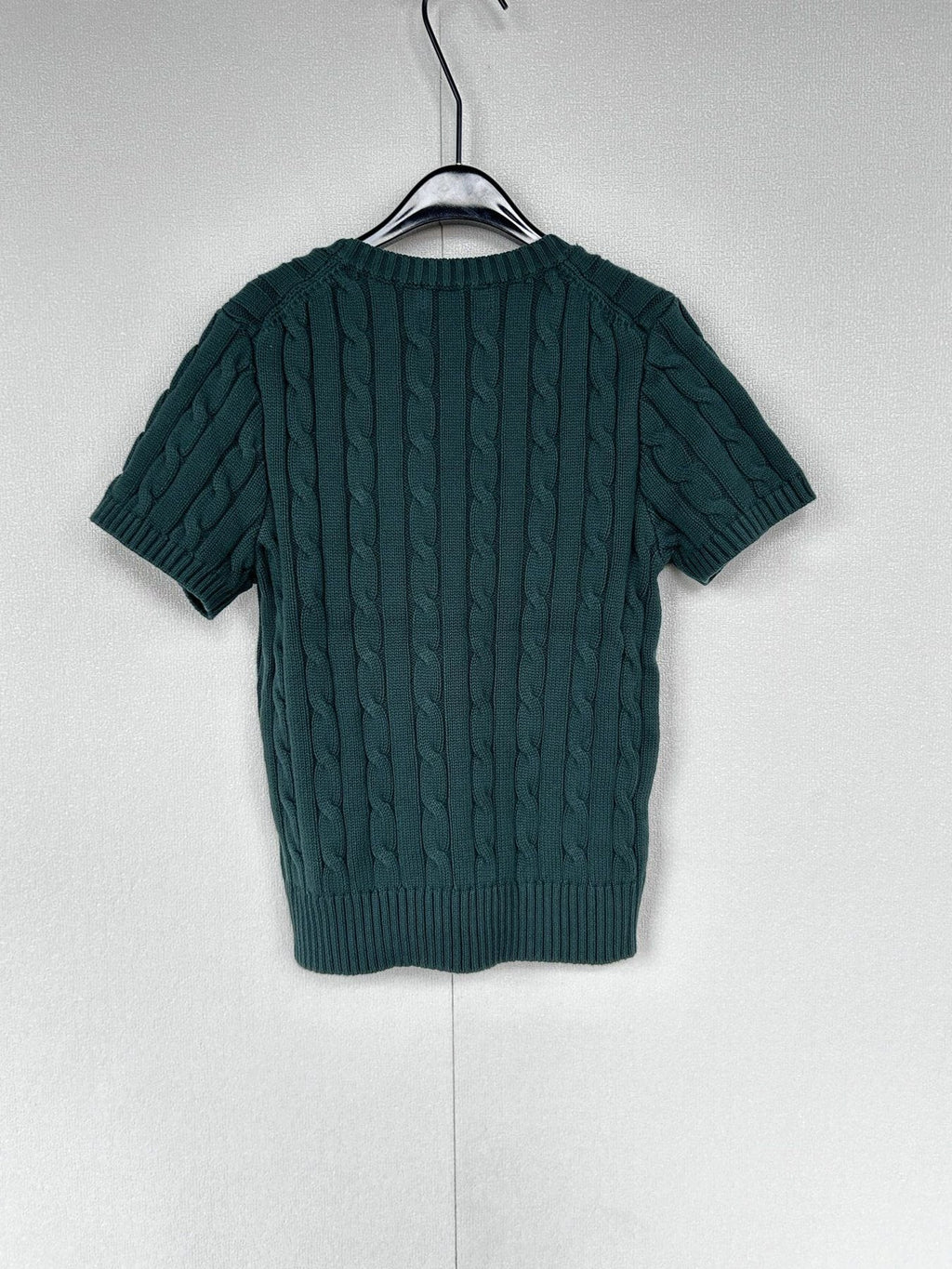 Test2-Ralph Lauren Women's Short-Sleeve Cable-Knit Sweater ¡ª back