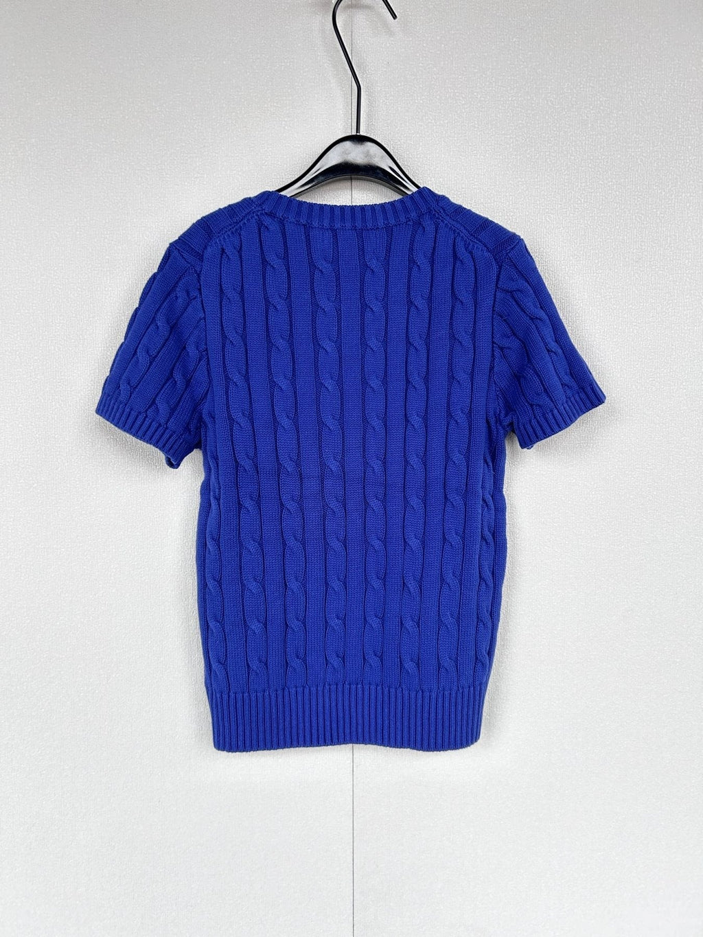 Test2-Ralph Lauren Women's Short-Sleeve Cable-Knit Sweater ¡ª back