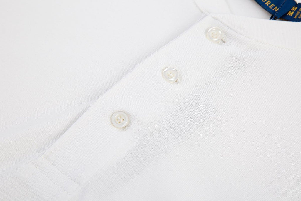 Test2-Ralph Lauren Embroidered Three-Button Henley Shirt ¡ª detail