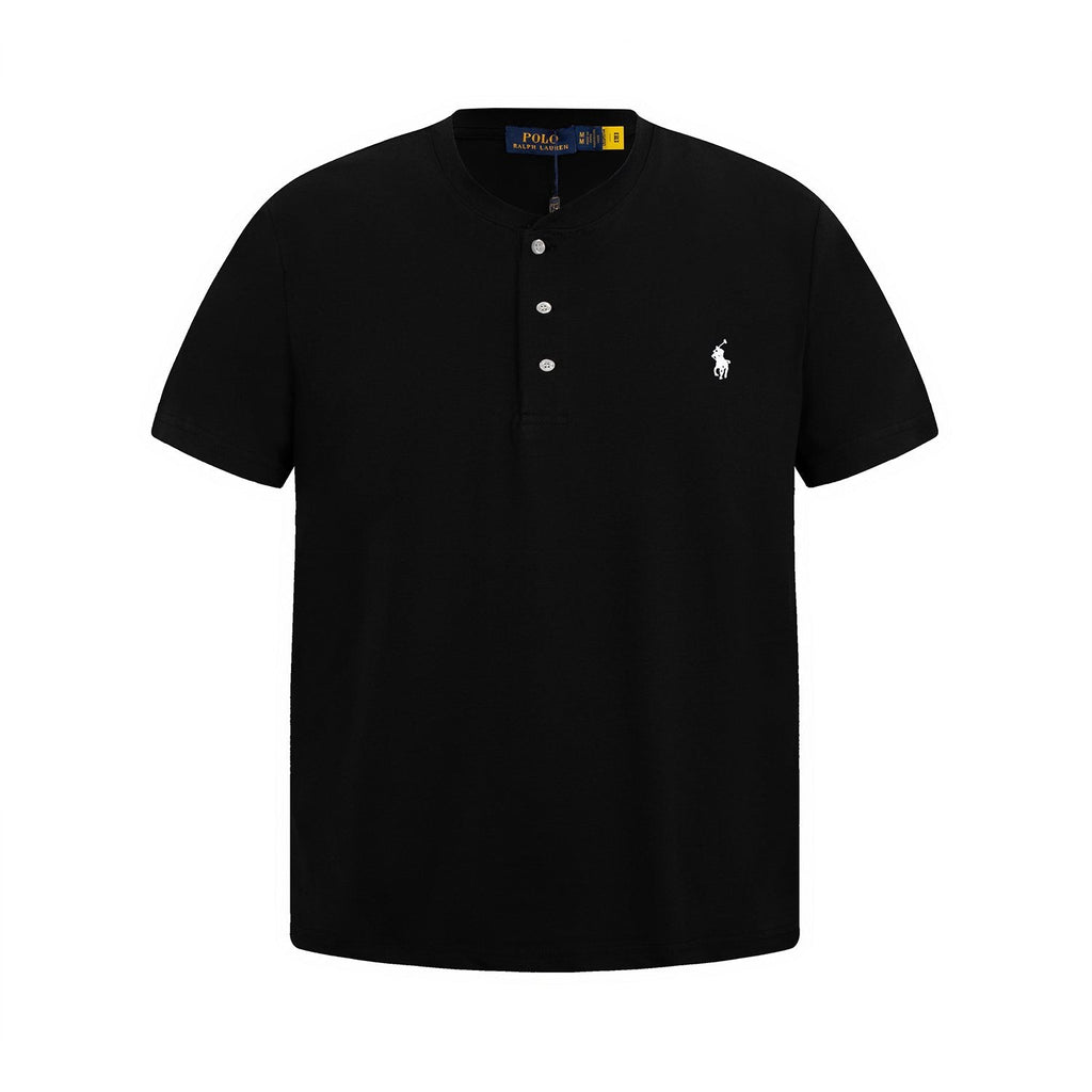 Test2-Ralph Lauren Embroidered Three-Button Henley Shirt ¡ª hero