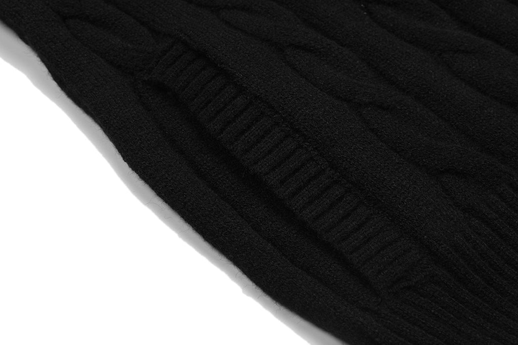 Test2-Ralph Lauren Cable-Knit Quarter-Zip Sweater ¡ª detail