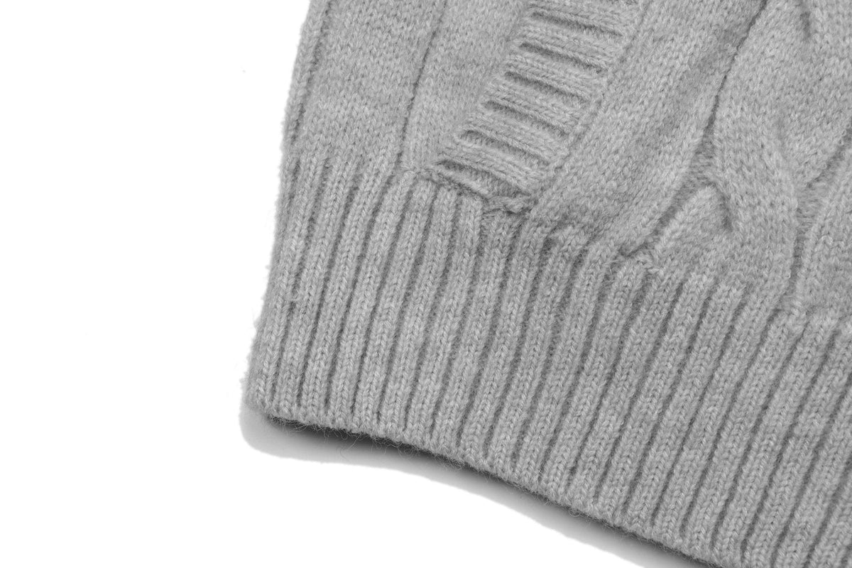 Test2-Ralph Lauren Cable-Knit Quarter-Zip Sweater ¡ª detail
