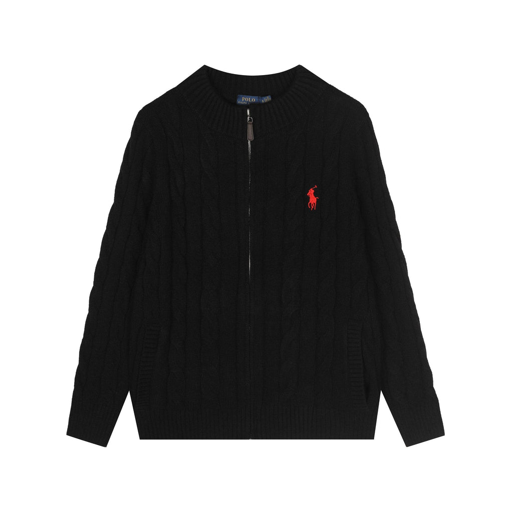 Test2-Ralph Lauren Cable-Knit Quarter-Zip Sweater ¡ª hero