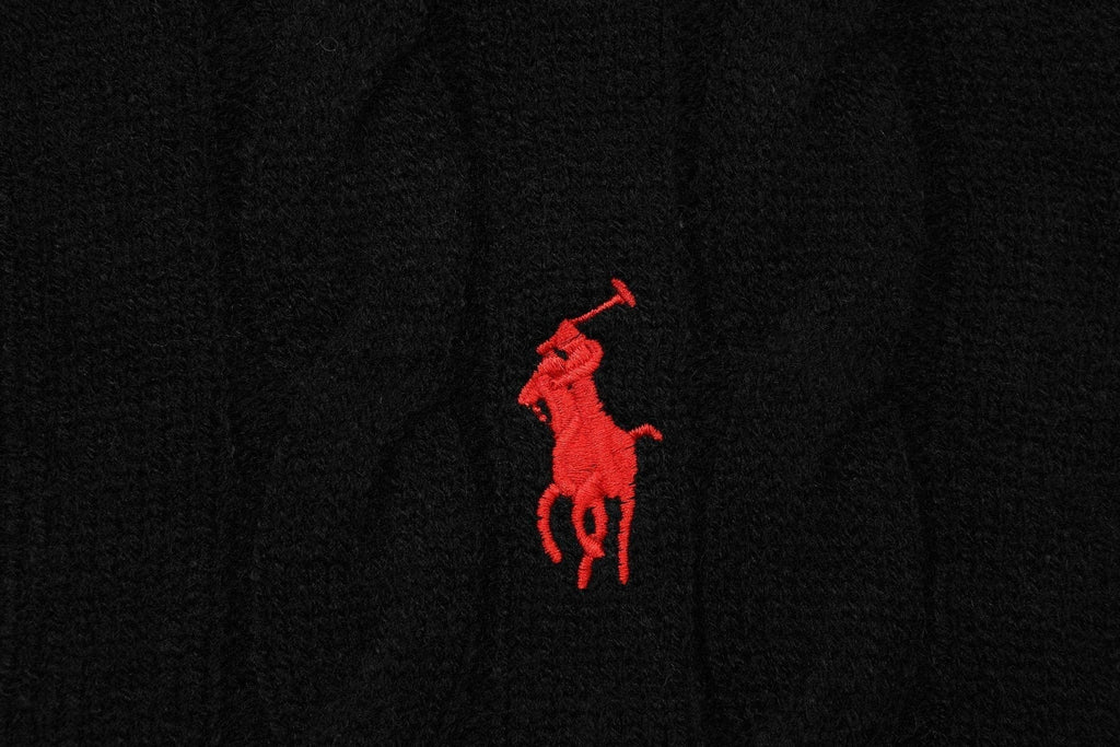 Test2-Ralph Lauren Cable-Knit Quarter-Zip Sweater ¡ª detail