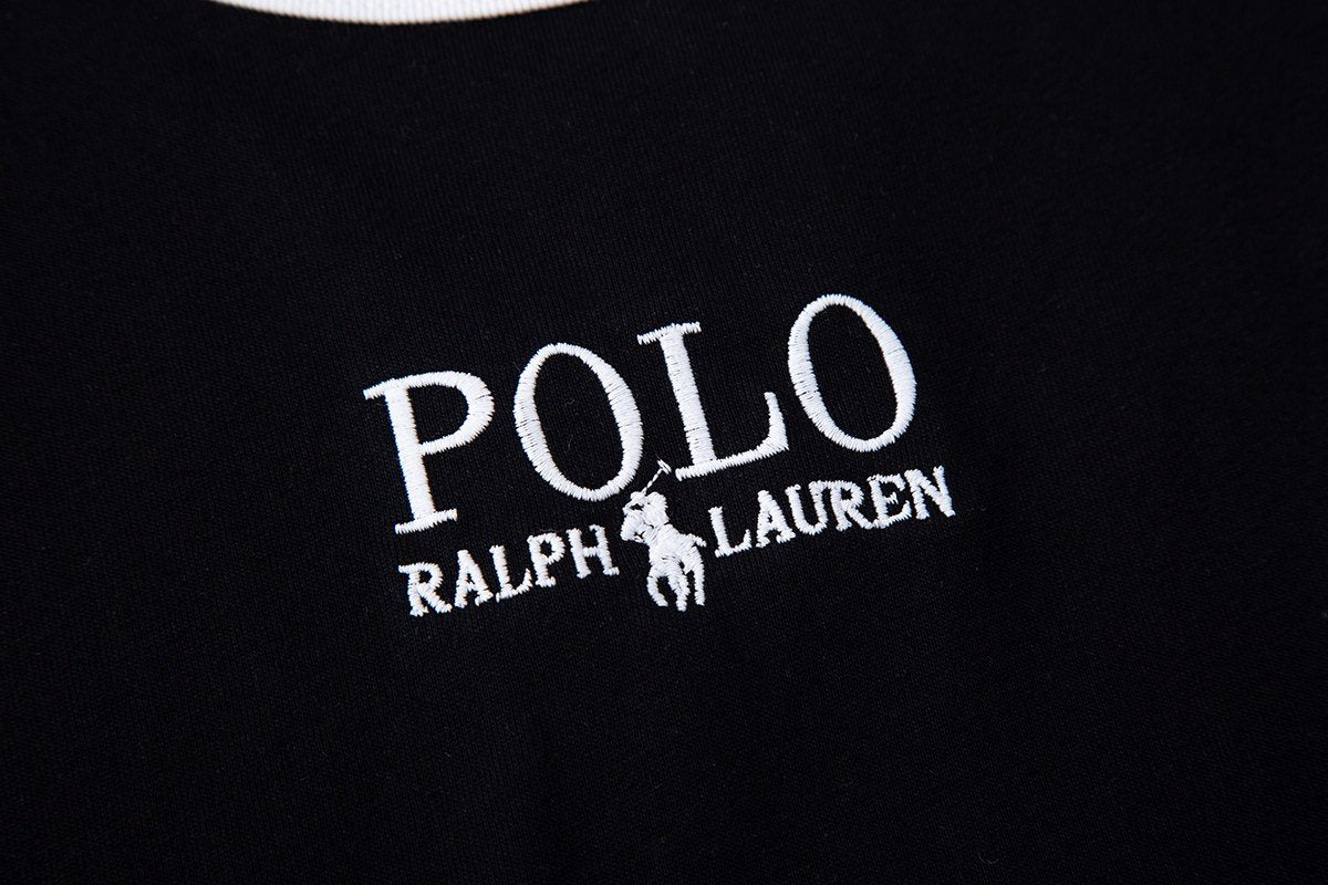 Test2-Ralph Lauren Contrast-Trim Logo T-Shirt ¡ª detail