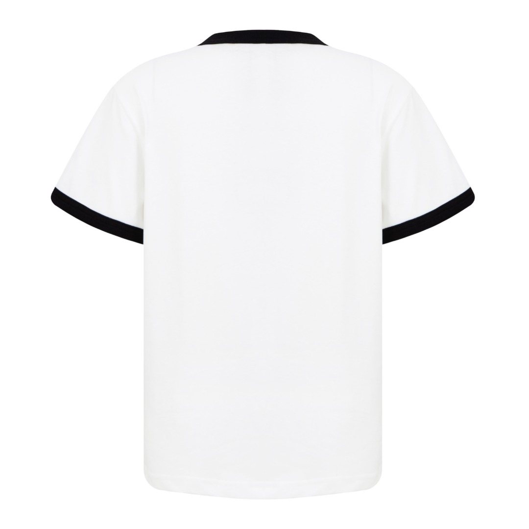 Test2-Ralph Lauren Contrast-Trim Logo T-Shirt ¡ª back