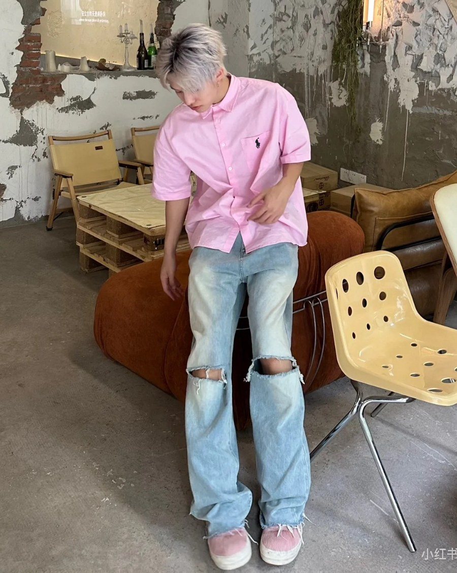 Test2-Ralph Lauren Camp Collar Pocket Shirt ¡ª front