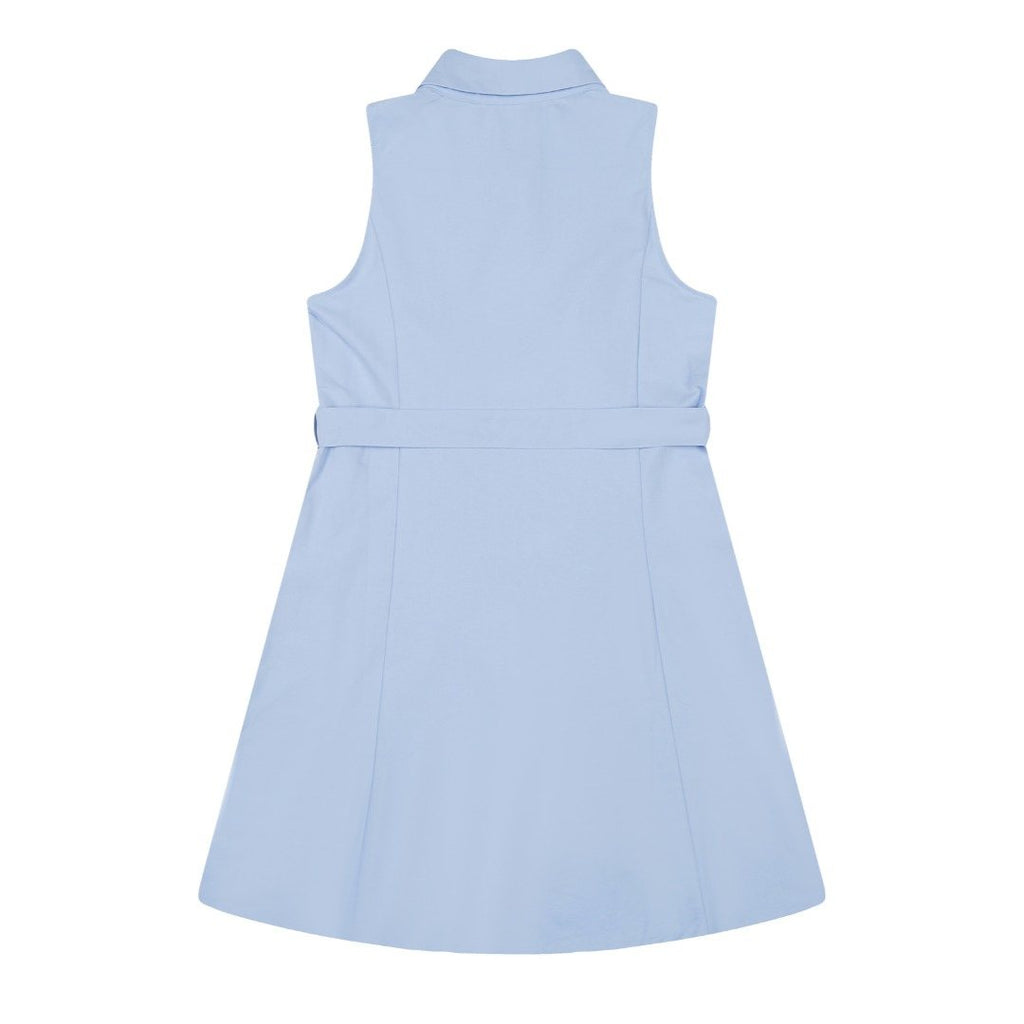 Test2-Ralph Lauren Sleeveless Cotton Oxford Shirt Dress with Tie Waist ¡ª back