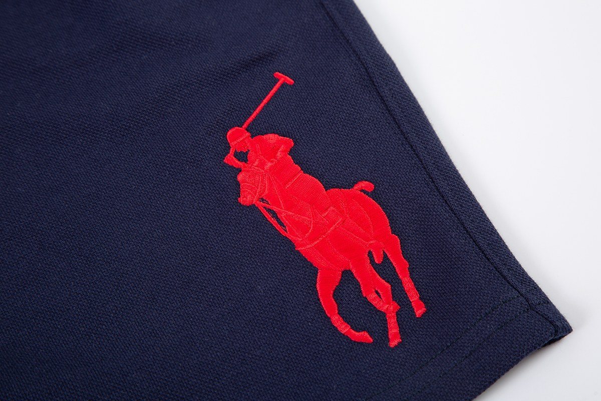 Test2-Ralph Lauren Big Pony Embroidered Drawstring Shorts ¡ª detail