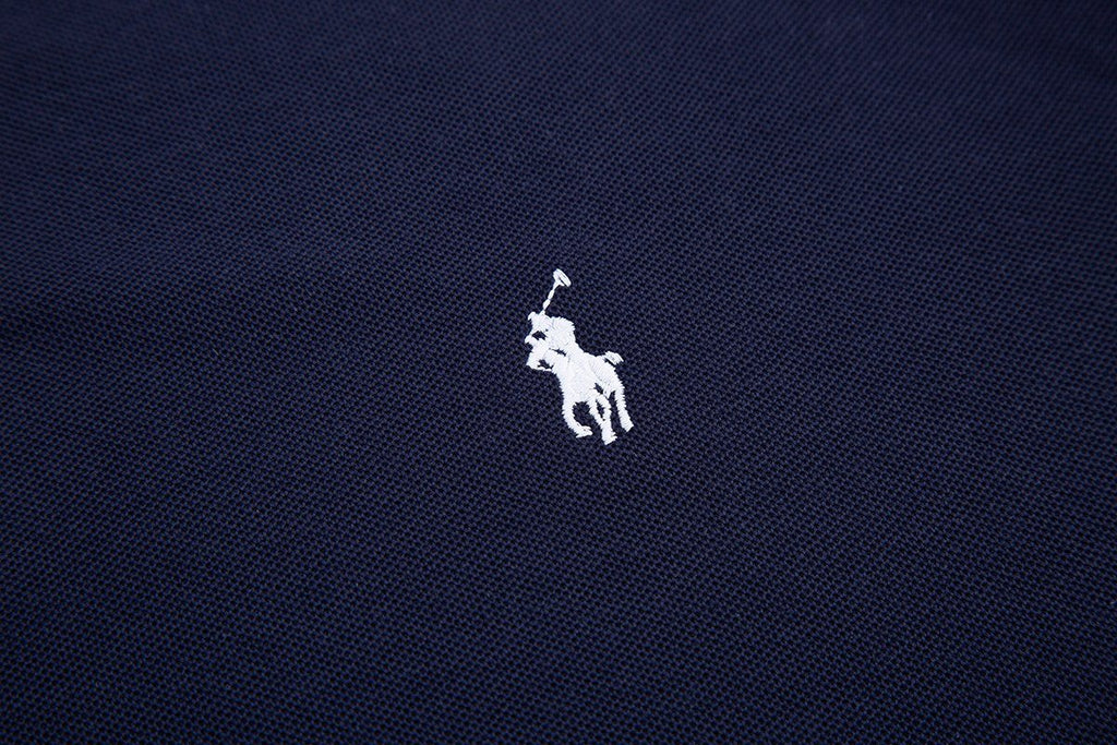 Test2-Ralph Lauren Contrast-Trim Piqu¨¦ Crewneck T-Shirt ¡ª detail