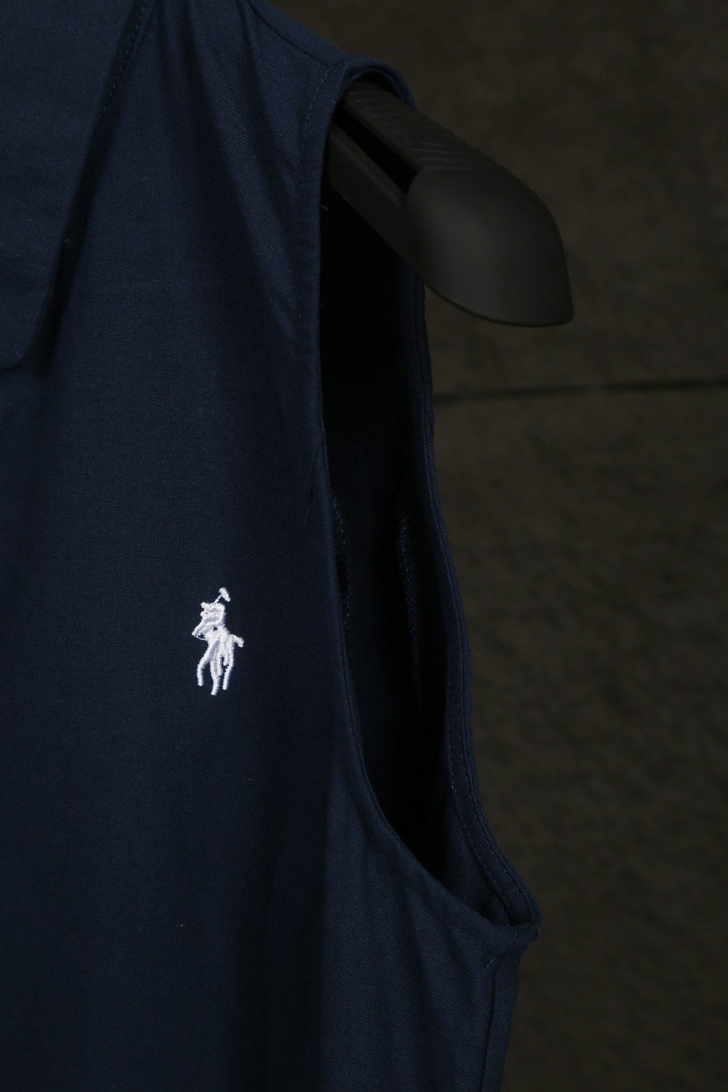 Test2-Ralph Lauren Belted Sleeveless Shirt Dress ¡ª detail